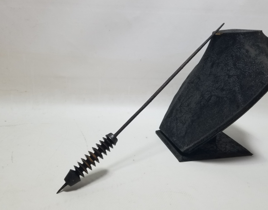 OSMANLI DÖNEMİ NADİR TİPTE ÜST KISMI BOYNUZ RUFAİ ŞİŞİ