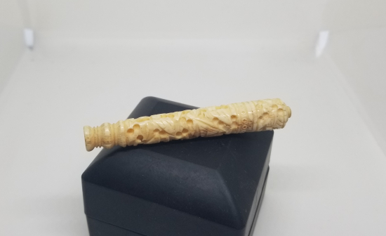 OSMANLI DÖNEMİ EL OYMA İŞÇİLİKLİ ÇOK NADİR KEMİK İĞNEDAN