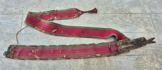 OSMANLI DÖNEMİ EL DOKUMA DERVİŞ KEMERİ