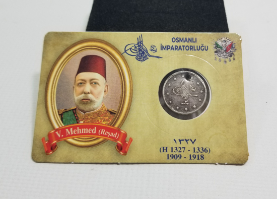 SULTAN MEHMET REŞAD HAN DÖNEMİ GÜMÜŞ 2 KURUŞ MECİDİYE