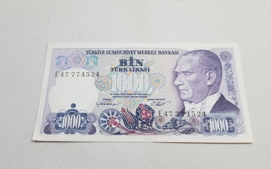 7. EMİSYON 1. TERTİP - 1000 TÜRK LİRASI-