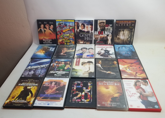 NOSTALJİK FİLM CD LERİ LOTU