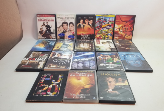 NOSTALJİK FİLM CD LERİ LOTU