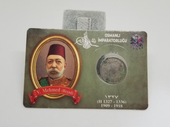 MEHMET REŞAD HAN DÖNEMİ KOLEKSİYONLUK NİKEL 10 PARA