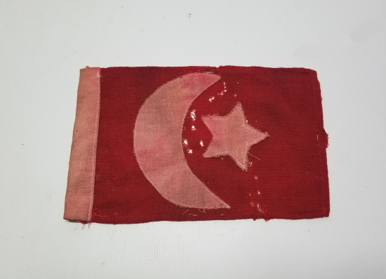 OSMANLI DÖNEMİ ÇOK NADİR GÖĞÜS BAYRAĞI