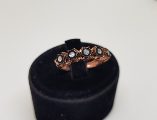 ELMAS TAŞLI BEŞTAŞ MODEL YÜZÜK