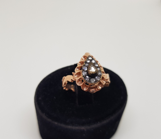 DAMLA MODEL ELMAS TAŞLI YÜZÜK