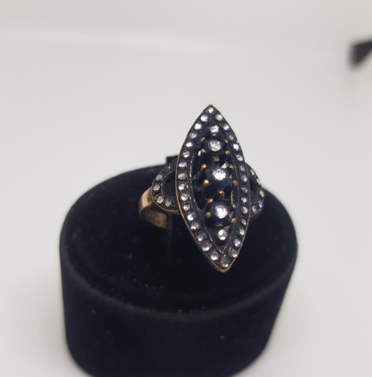 ELMAS TAŞLI MEKİK MODEL YÜZÜK