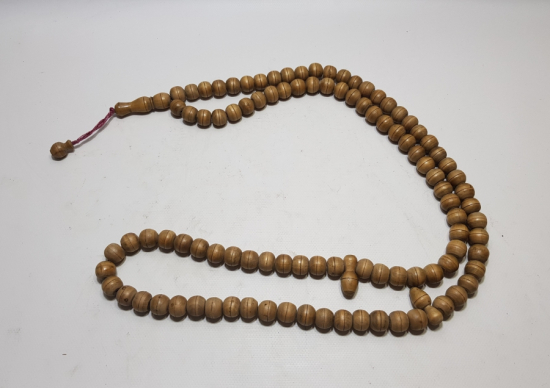 OSMANLI DÖNEMİ EL YAPIMI DEV BOYDA TEKKE İŞİ ZİKİR TESPİHİ