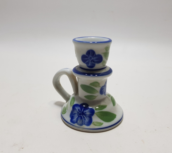 ANTİKA PORSELEN EL MUMLUĞU