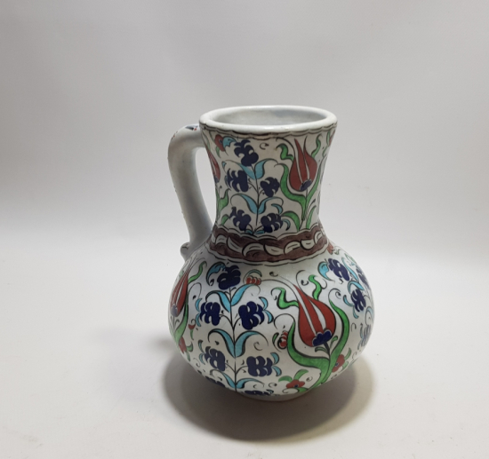 KÜTAHYA İŞİ EL BOYAMA ÖZEL YAPIM BÜYÜK BOY AŞURELİK