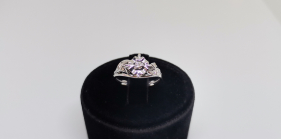 KAR TANESİ MODEL PIRLANTA YÜZÜK