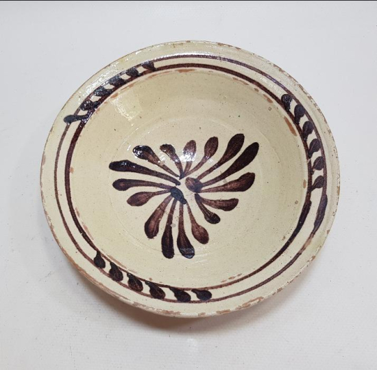 OSMANLI DÖNEMİ ÇOK NADİR SÜLÜKLÜ ÇANAKKALE TABAK