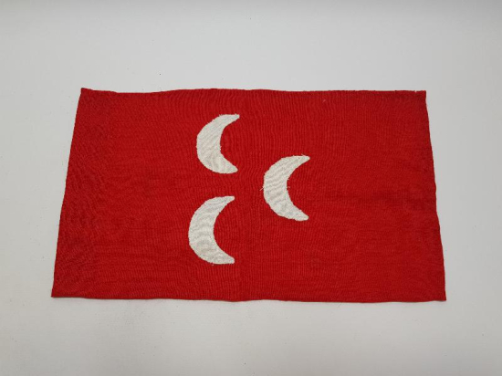 1960LARDAN ÜÇ HİLALLİ TÜRK BAYRAĞI