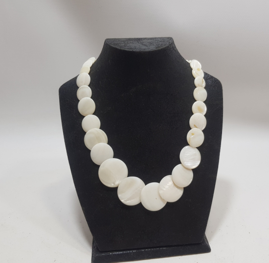 EL YAPIMI ANTİKA SEDEF GERDANLIK