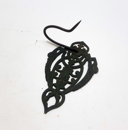 OSMANLI DÖNEMİ EL YAPIMI LALE MOTİFLİ ÇOK NADİR TEKKE İŞİ DUVAR ASKISI