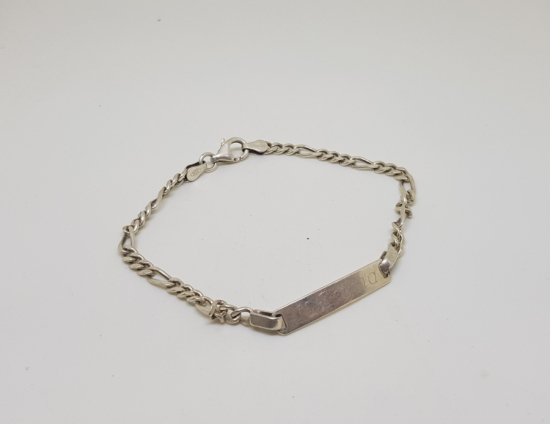 ŞEYMA YAZILI GÜMÜŞ BİLEKLİK