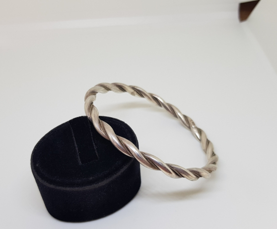 ÖZEL YAPIM GÜMÜŞ BİLEZİK