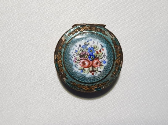 ANTİKA MİNELİ ENFİYE KUTUSU