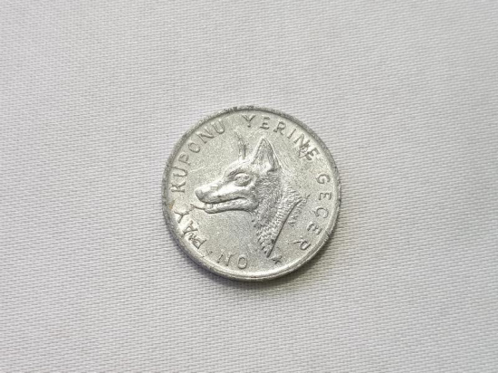 CUMHURİYET İLK DÖNEM 10 PAY KUPONU NADİR JETON