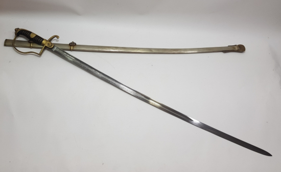 OSMANLI DÖNEMİ RUM PAŞAYA AİT ÖZEL YAPIM YUNANCA YAZILI ÇOK NADİR MERASİM KILICI