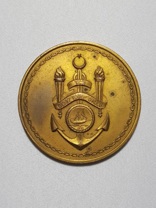 DENİZ HARP OKULU VE DENİZ LİSESİ NADİR MADALYA