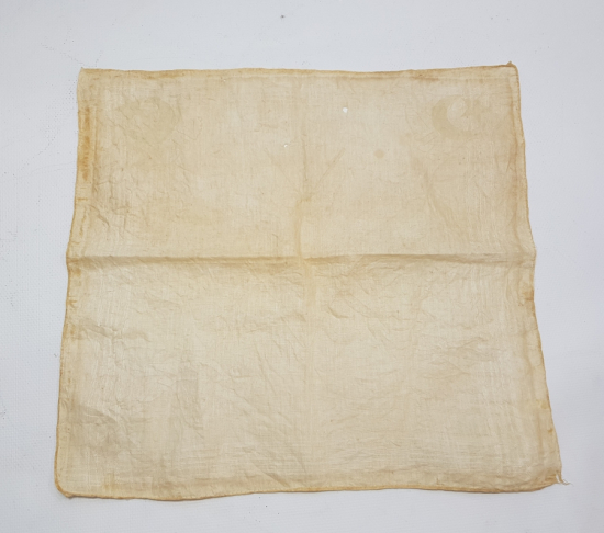 2. MEŞRUTİYET HATIRASI OSMANLICA YAZILI MENDİL