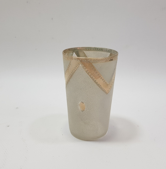 OSMANLI DÖNEMİ NADİR FORMDA ŞERBET BARDAĞI