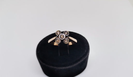 YAYIK BEŞTAŞ MODEL PIRLANTA YÜZÜK