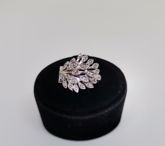 ÇALI MODELİ PIRLANTA TAŞLI YÜZÜK