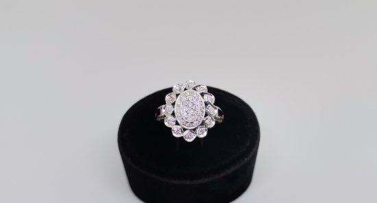 PIRLANTA TAŞLI GÜNEŞ MODEL YÜZÜK