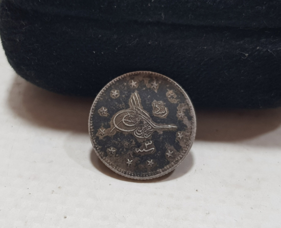 MEHMET REŞAT HAN DÖNEMİ ÇOK YÜKSEK KONDİSYONDA SELANİK BASKI ÇOK NADİR GÜMÜŞ 2 KURUŞ