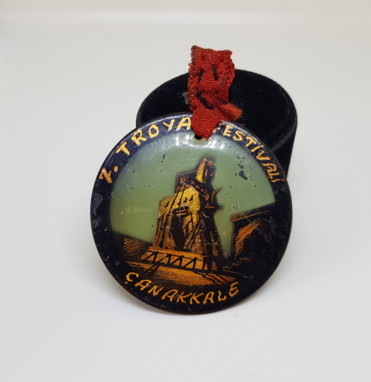 ÇANAKKALE 7. TROYA FESTİVALİ ROZET MADALYA