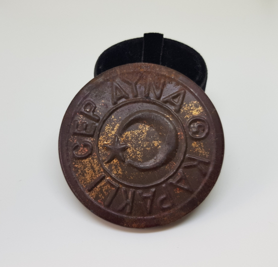 ANTİKA AY YILDIZLI CEP AYNASI