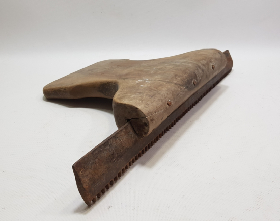 OSMANLI DÖNEMİ EL YAPIMI BÜYÜK BOY YÜN TARAĞI