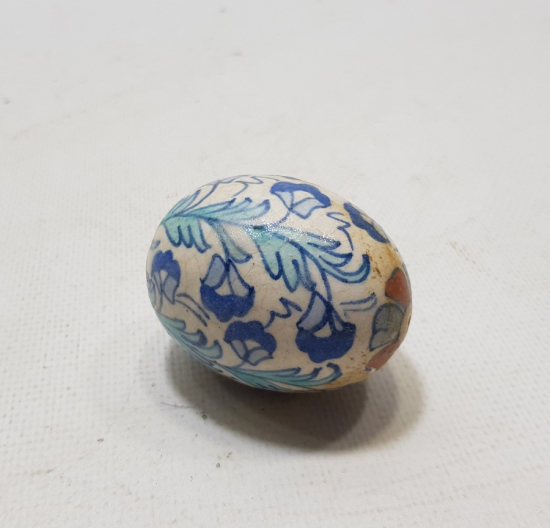 OSMANLI DÖNEMİ EL BOYAMA KÜTAHYA İŞİ ASKI TOPU
