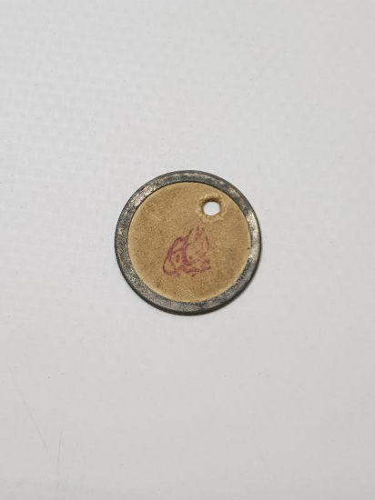 OSMANLICA VE TÜRKÇE YAZILI ÇOK NADİR JETON