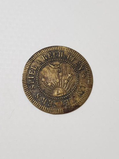 1. DÜNYA SAVAŞI DÖNEMİ NADİR ALMAN JETON