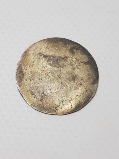 ANTİKA GÜMÜŞ TILSIM PLAKA