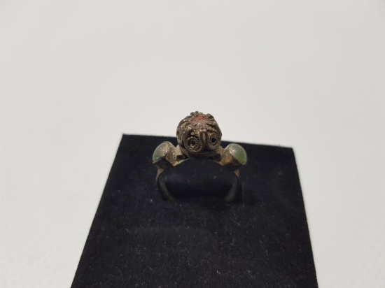 OSMANLI DÖNEMİ NADİR FORMDA GÜMÜŞ YÜZÜK