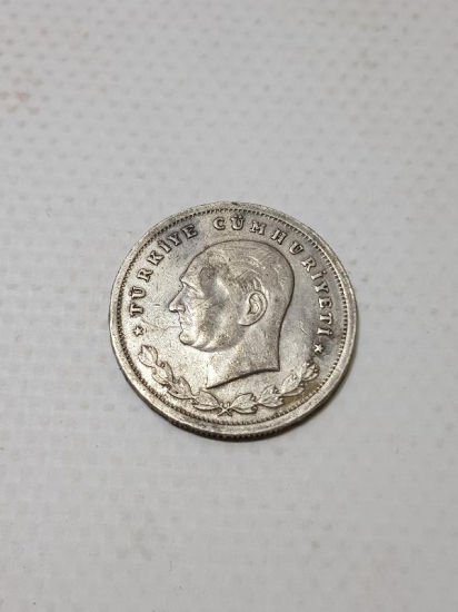 1934 GÜMÜŞ TC 100 KURUŞ NADİR PARA