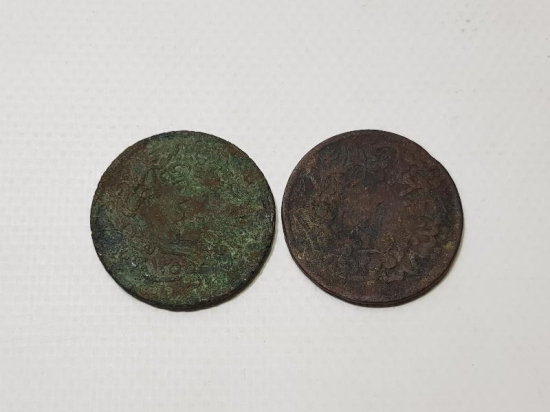 SULTAN ABDÜLMECİT DÖNEMİ 2 ADET BAKIR 40 PARA