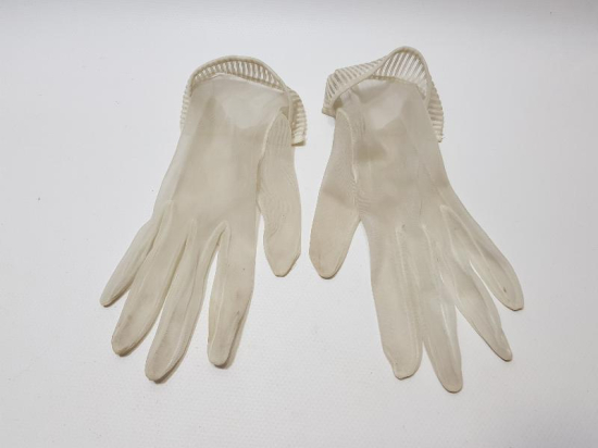 OSMANLI DÖNEMİ LEVANTEN İŞİ İPEK KADIN ELDİVENİ