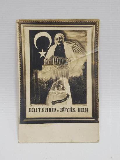 1957 ANNELER GÜNÜ, ANITKABİR VE BÜYÜK ANA ZÜBEYDE HANIM TEMALI KARTPOSTAL