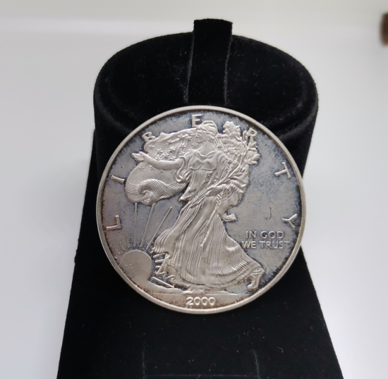 1 ONSLUK GÜMÜŞ AMERİKAN DOLARI