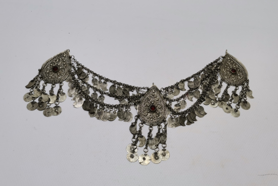 OSMANLI DÖNEMİ BÜYÜK BOY GÜMÜŞ GELİN ALINLIĞI