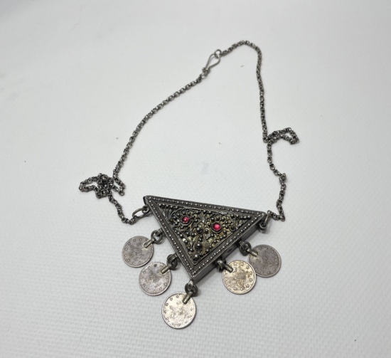 OSMANLI DÖNEMİ TUĞRALI GÜMÜŞ HAMAYIL