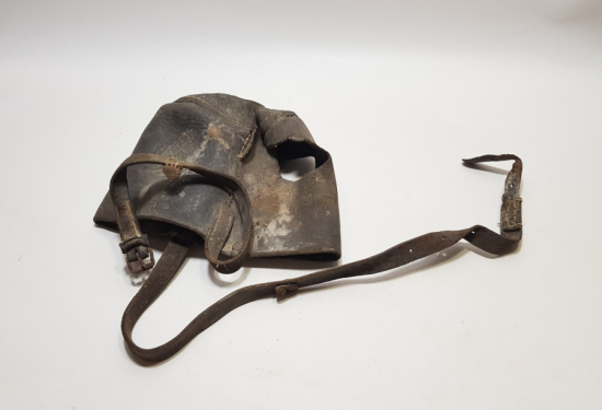 OSMANLI DÖNEMİ ÇOK NADİR DERİ CELLAT MASKESİ