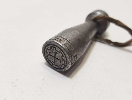 ÇOK NADİR EL KAZIMA 2. DÜNYA SAVAŞI DÖNEMİ NAZİ KAPALI ZARF MÜHRÜ