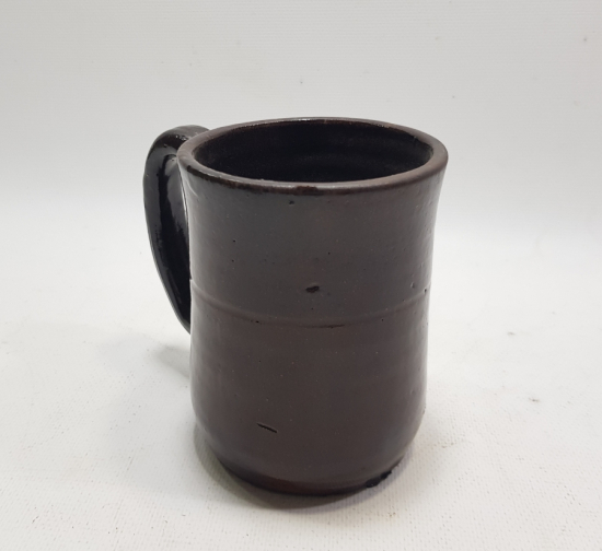 KÜTAHYA İŞİ ÜZERİ SIRLI ANTİKA DALDIRMA - KUPA